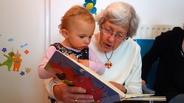 čtení s babičkou