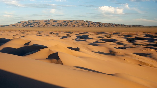 slunečná poušť